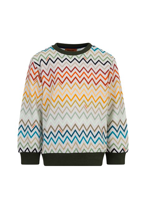 Felpa girocollo MISSONI KIDS | MZ4H20 Z4096960MC